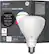 Front. C by GE - BR30 Bluetooth Smart LED Light Bulb - Multicolor.