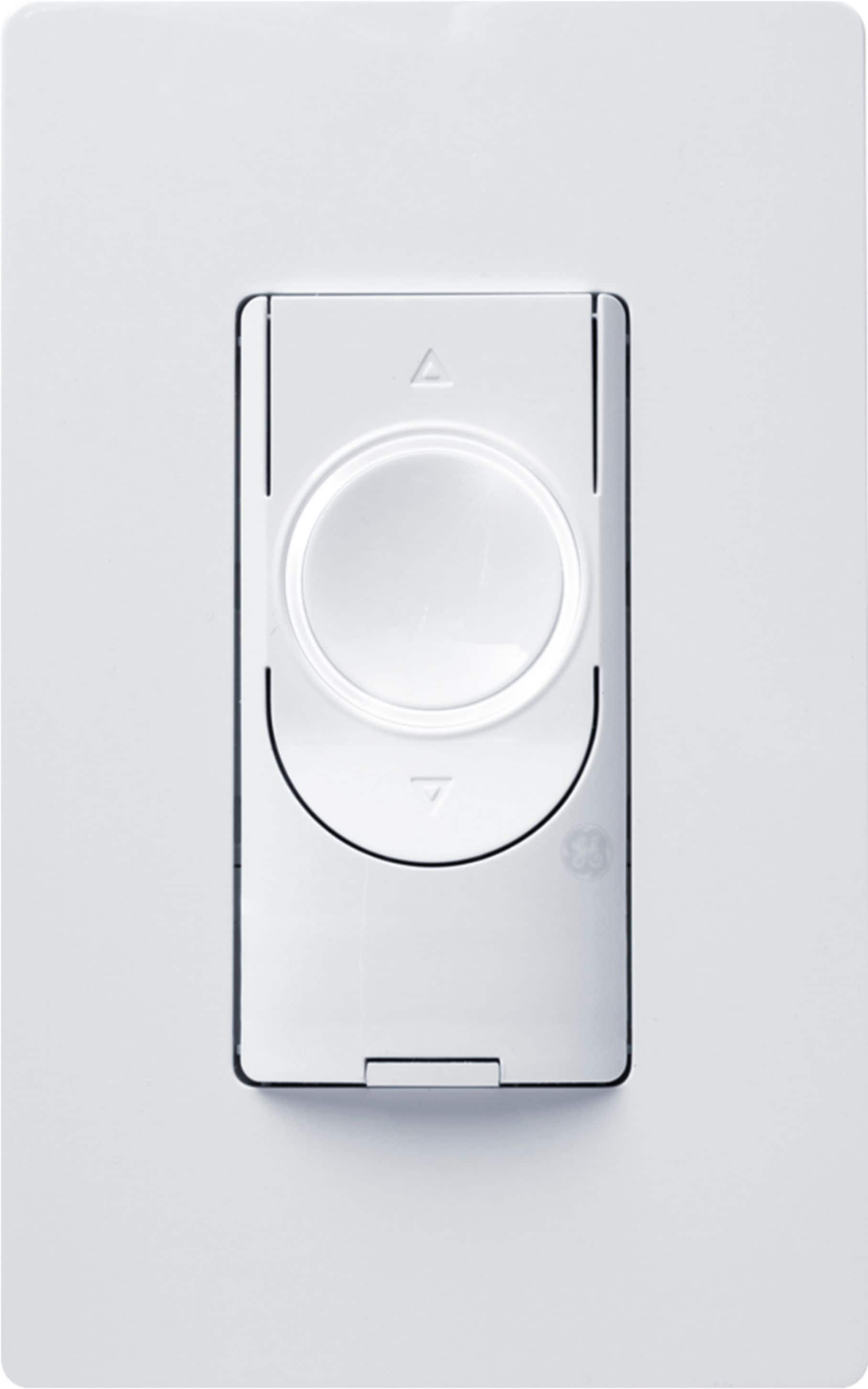 Alt View 12. GE - CYNC Smart Switch, Neutral Wire Required, On-Off Button Style with Bluetooth and 2.4 GHz Wifi (Packing May Vary) - White.