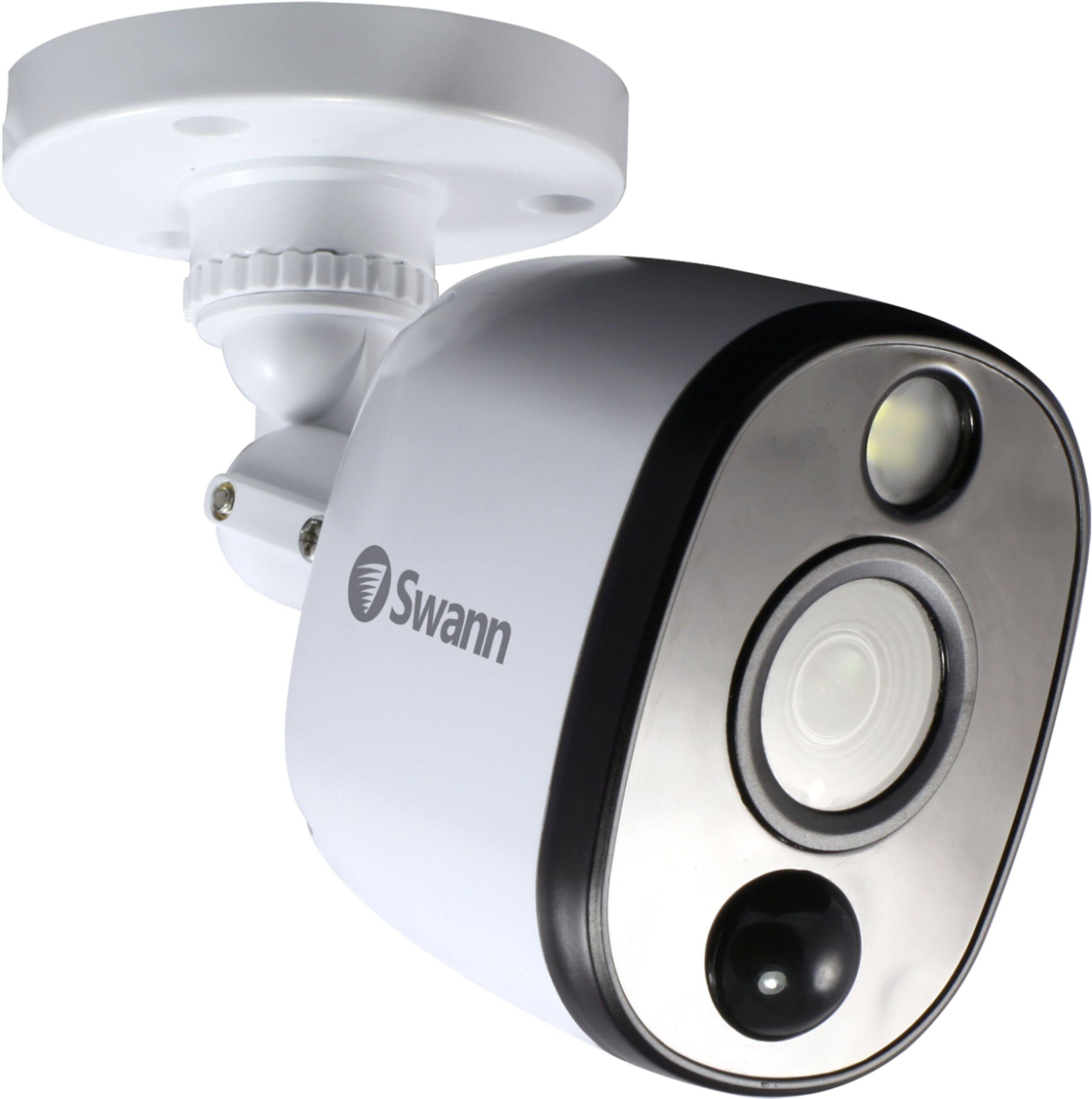 Alt View 17. Swann - 16-Channel, 10-Camera Indoor/Outdoor Wired 1080p 1TB DVR Surveillance System - Black/Gray/White.