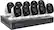 Alt View 19. Swann - 16-Channel, 10-Camera Indoor/Outdoor Wired 1080p 1TB DVR Surveillance System - Black/Gray/White.