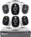 Front Zoom. Swann - 8-Channel, 6-Camera Indoor/Outdoor Wired 1080p 1TB DVR Surveillance System - Black/Gray/White.