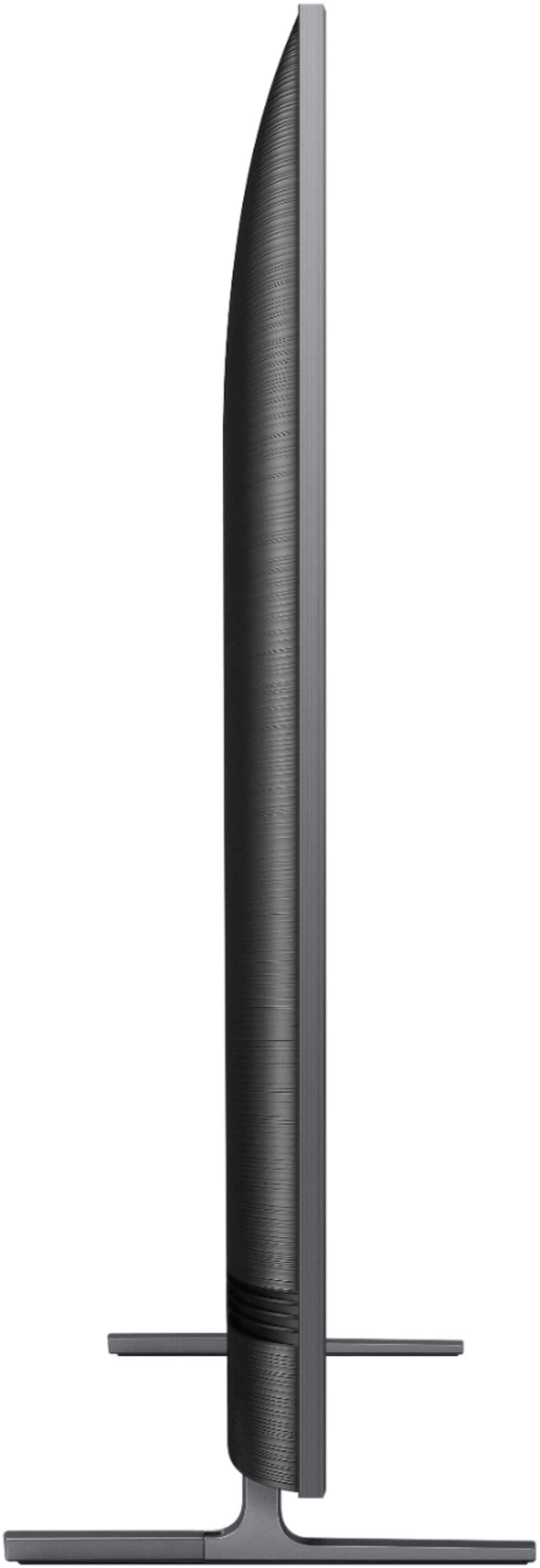 Alt View 3. Samsung - 65" Class - LED - Q80 Series - 2160p - Smart - 4K UHD TV with HDR - Silver Carbon.