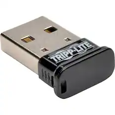 Front. Tripp Lite - Bluetooth 4.0 USB Network Adapter - Black.