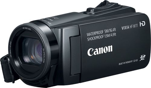 Canon - VIXIA HF W11 Waterproof HD Camcorder - Black was $399.99 now $279.99 (30.0% off)