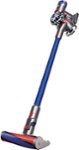 Angle. Dyson - V7 Fluffy Hardwood Cord-Free Stick Vacuum - Iron/Blue.