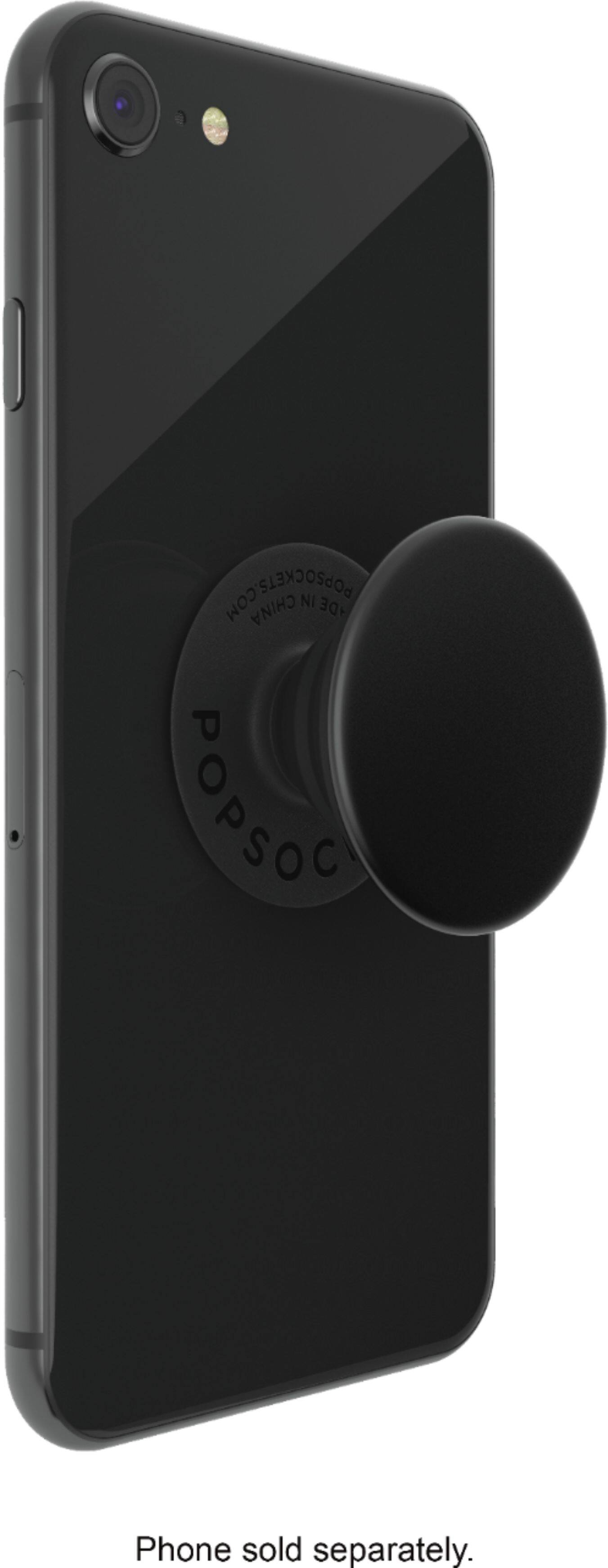 Alt View 15. PopSockets - PopGrip - Aluminum Black.