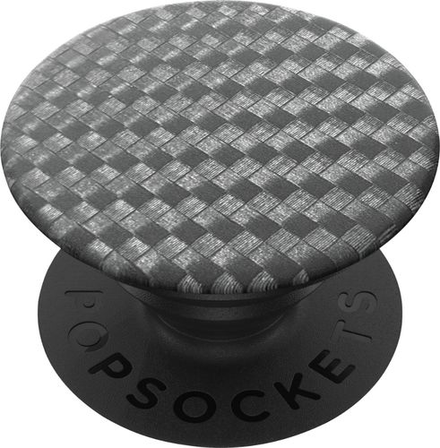 PopSockets - PopGrip Cell Phone Grip & Stand - Carbonite Weave