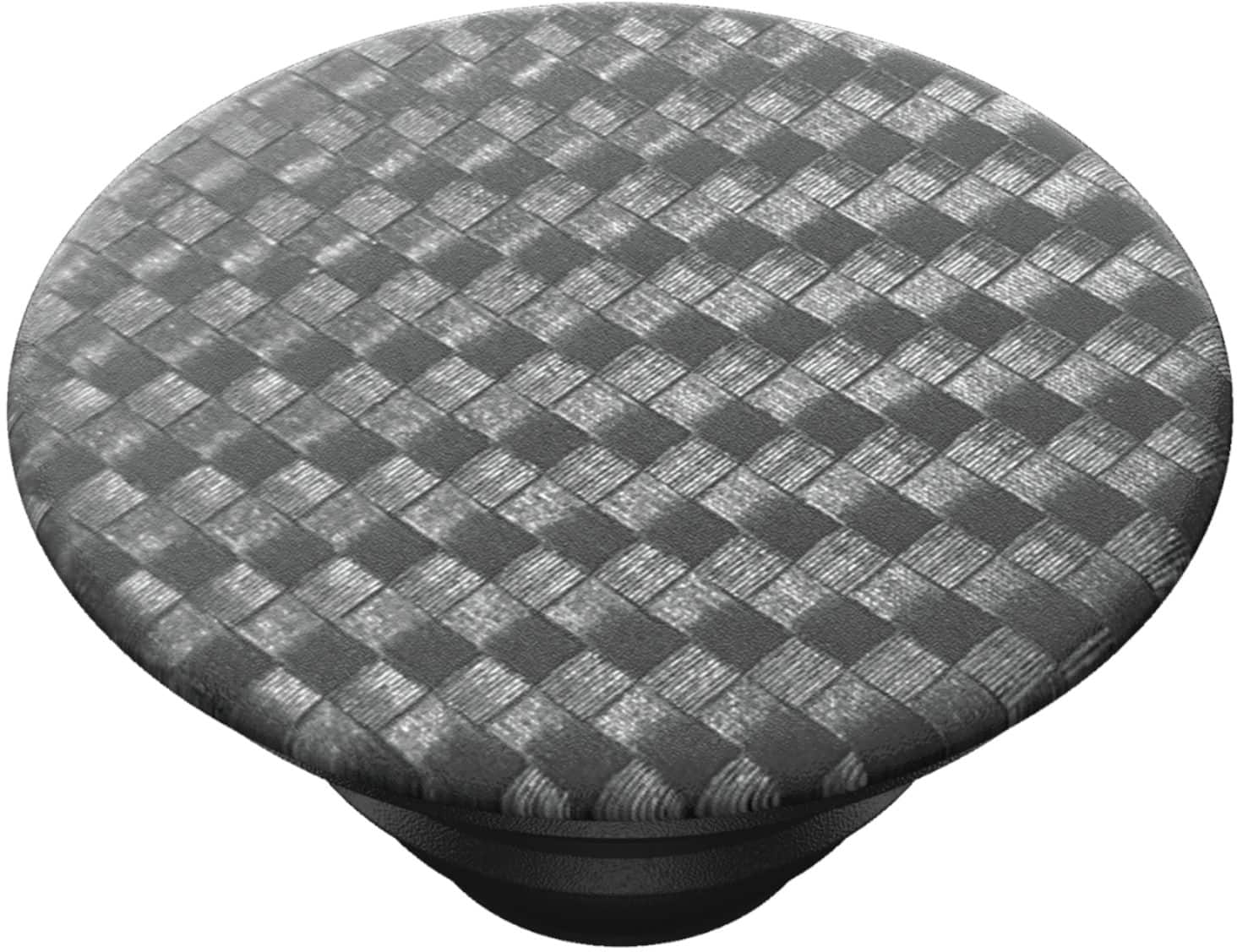 Alt View 13. PopSockets - PopGrip Cell Phone Grip & Stand - Carbonite Weave.