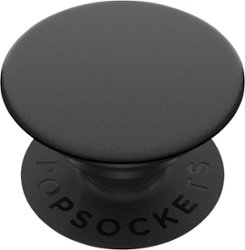 PopSockets - PopGrip Cell Phone Grip and Stand - Black - Angle_Zoom