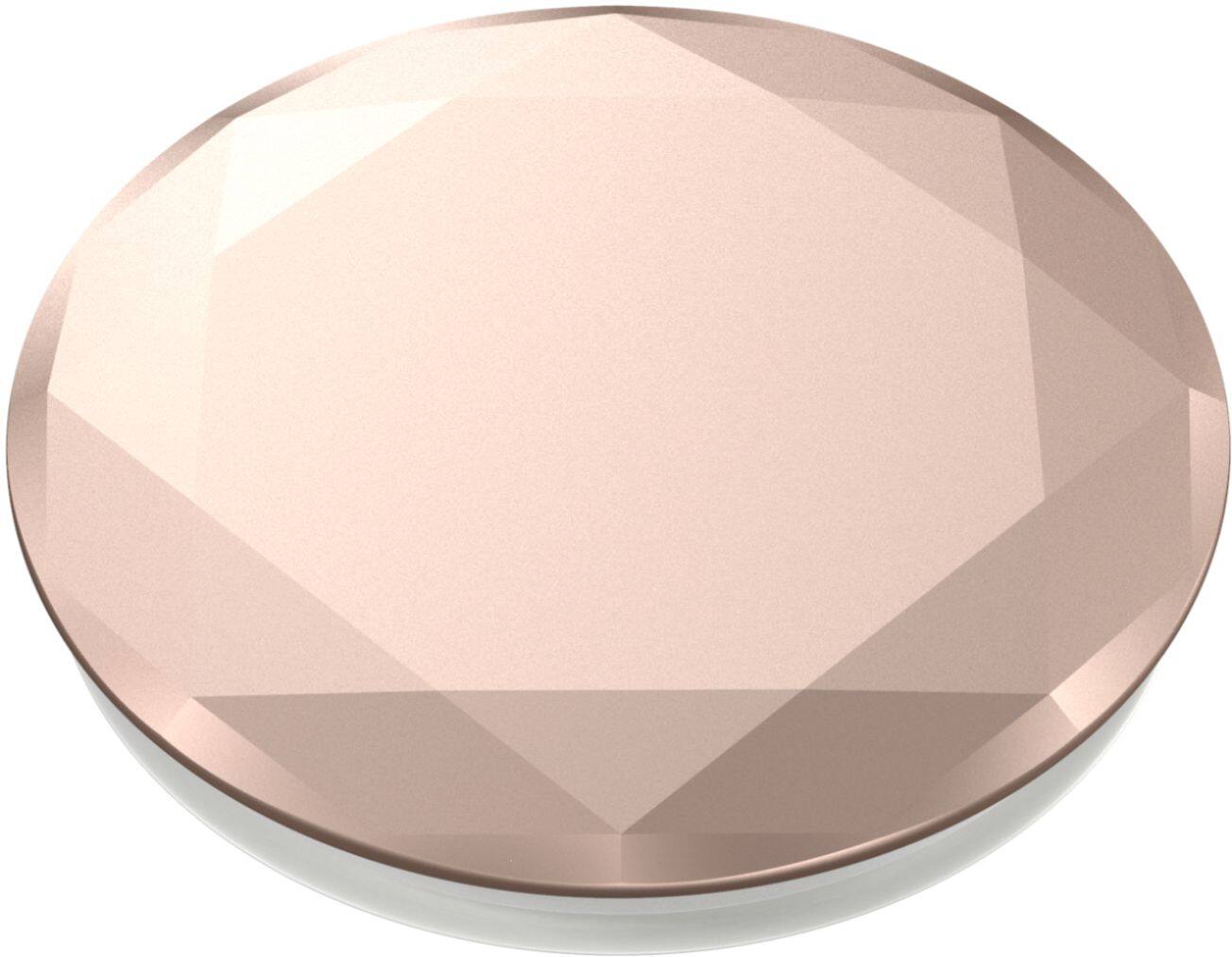 Alt View 15. PopSockets - PopGrip Premium Cell Phone Grip and Stand - Metallic Diamond Rose Gold.