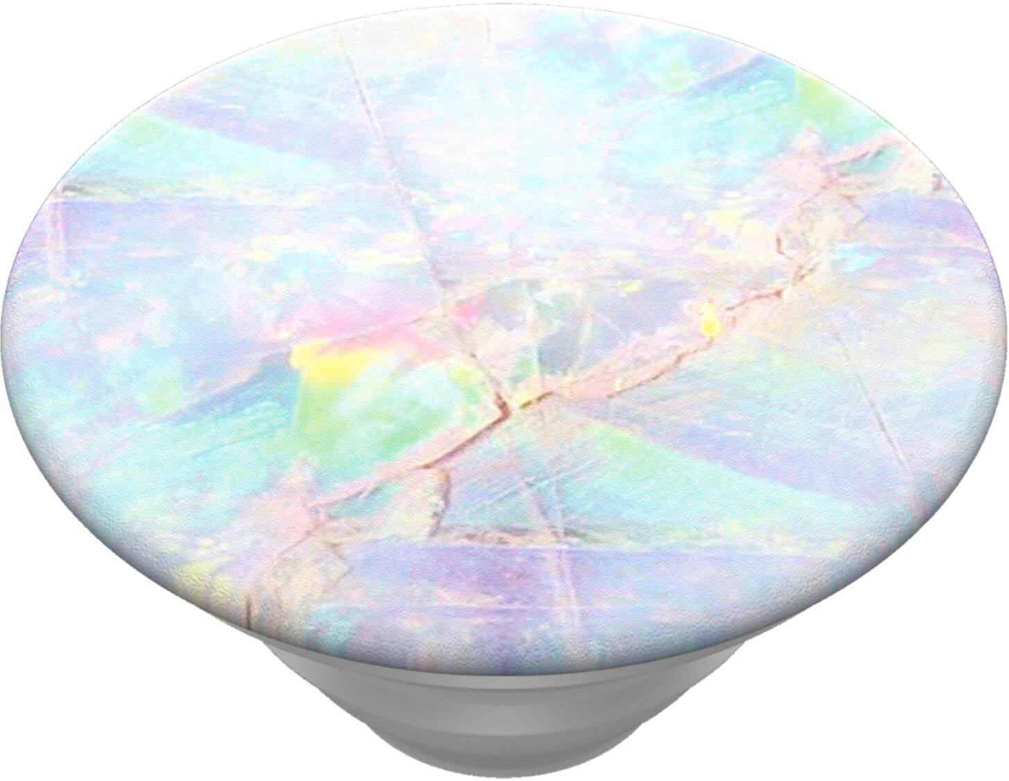 Alt View 14. PopSockets - PopGrip Cell Phone Grip and Stand - Opal.