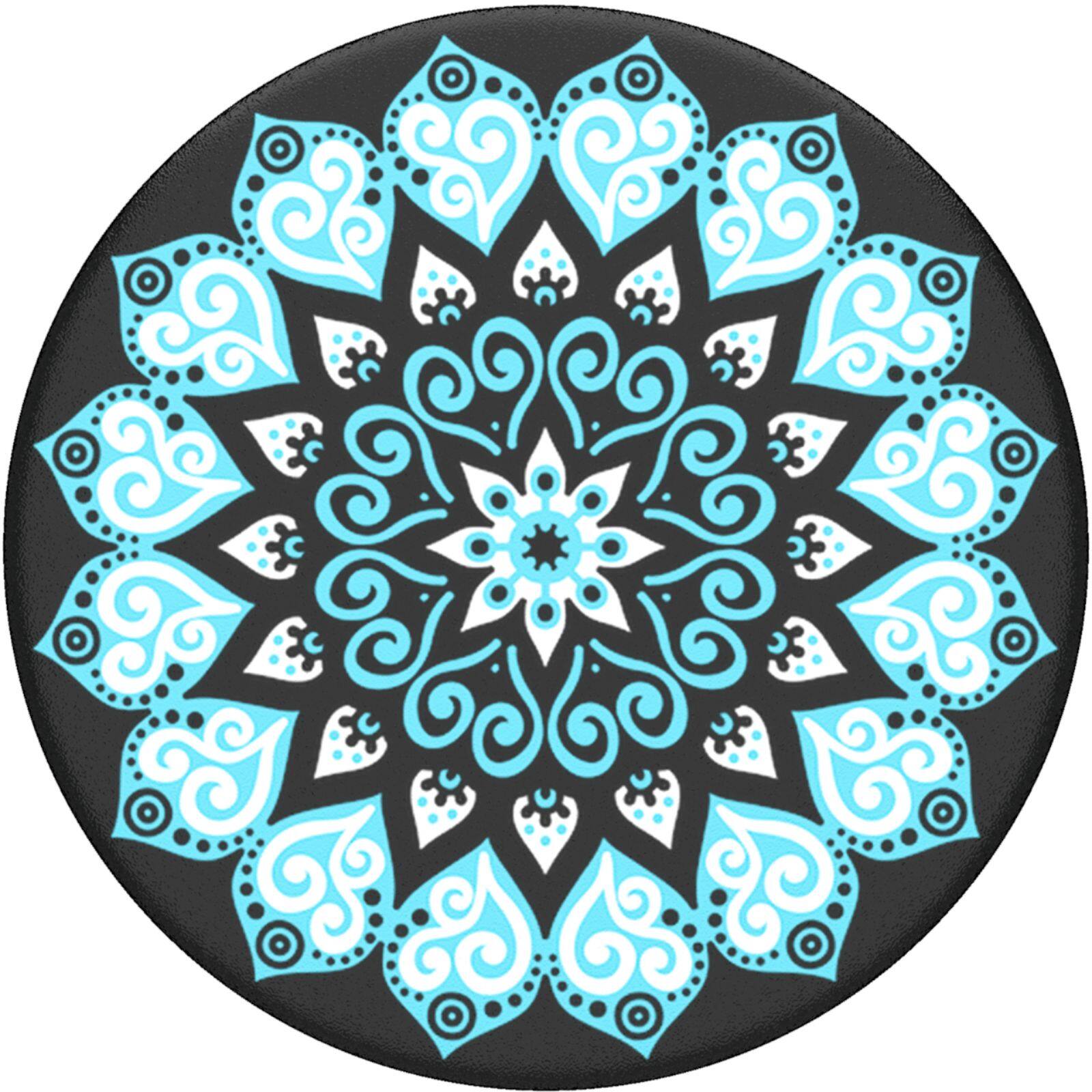 Alt View 11. PopSockets - PopGrip Cell Phone Grip and Stand - Peace Mandala Sky.