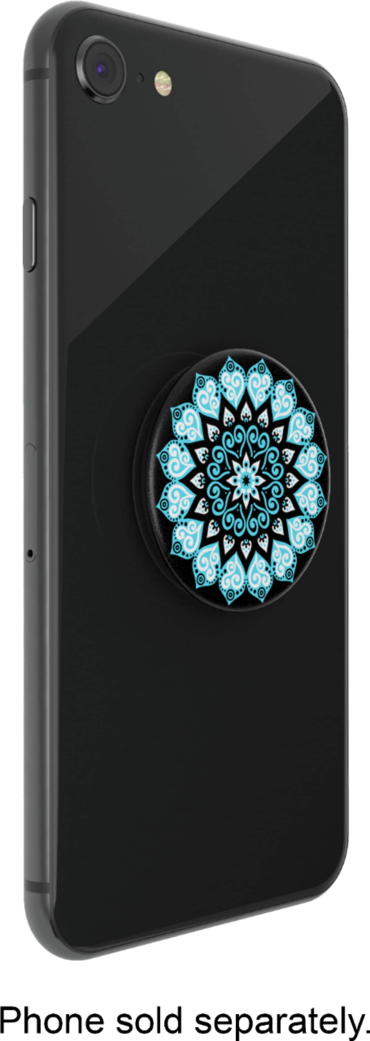 Alt View 14. PopSockets - PopGrip Cell Phone Grip and Stand - Peace Mandala Sky.