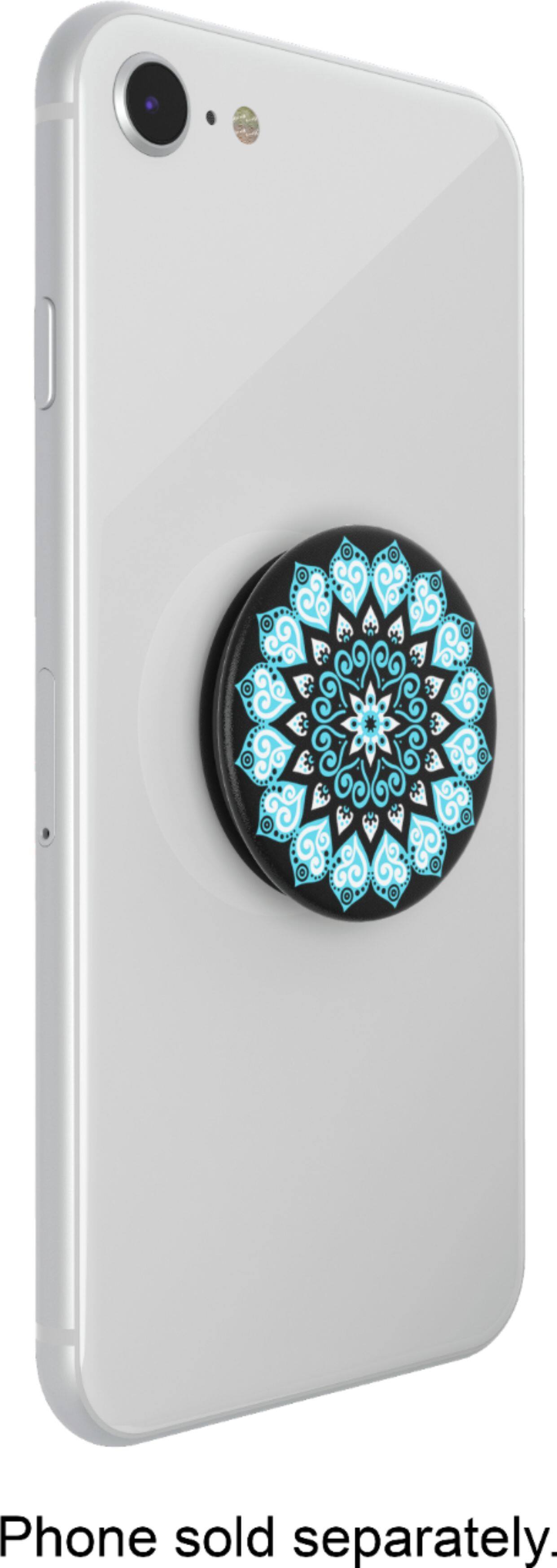 Alt View 16. PopSockets - PopGrip Cell Phone Grip and Stand - Peace Mandala Sky.