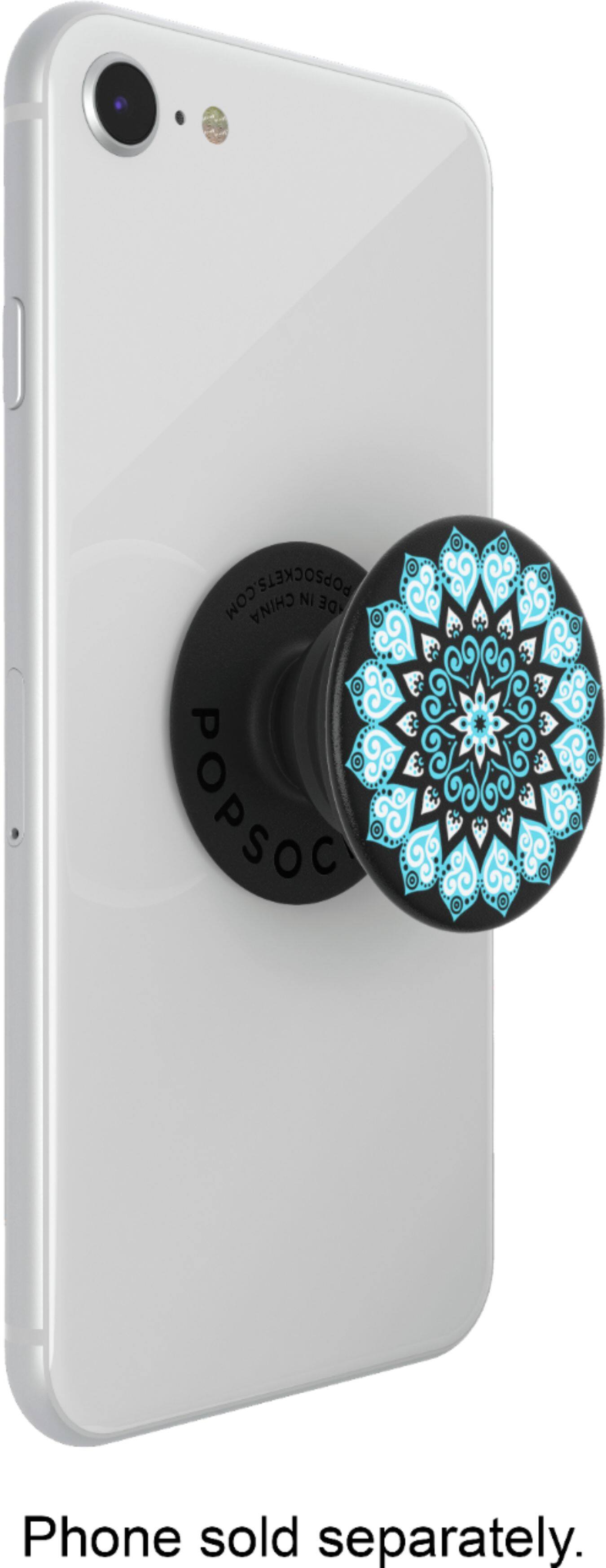 Alt View 17. PopSockets - PopGrip Cell Phone Grip and Stand - Peace Mandala Sky.