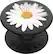 Angle. PopSockets - PopGrip Cell Phone Grip and Stand - White Daisy.