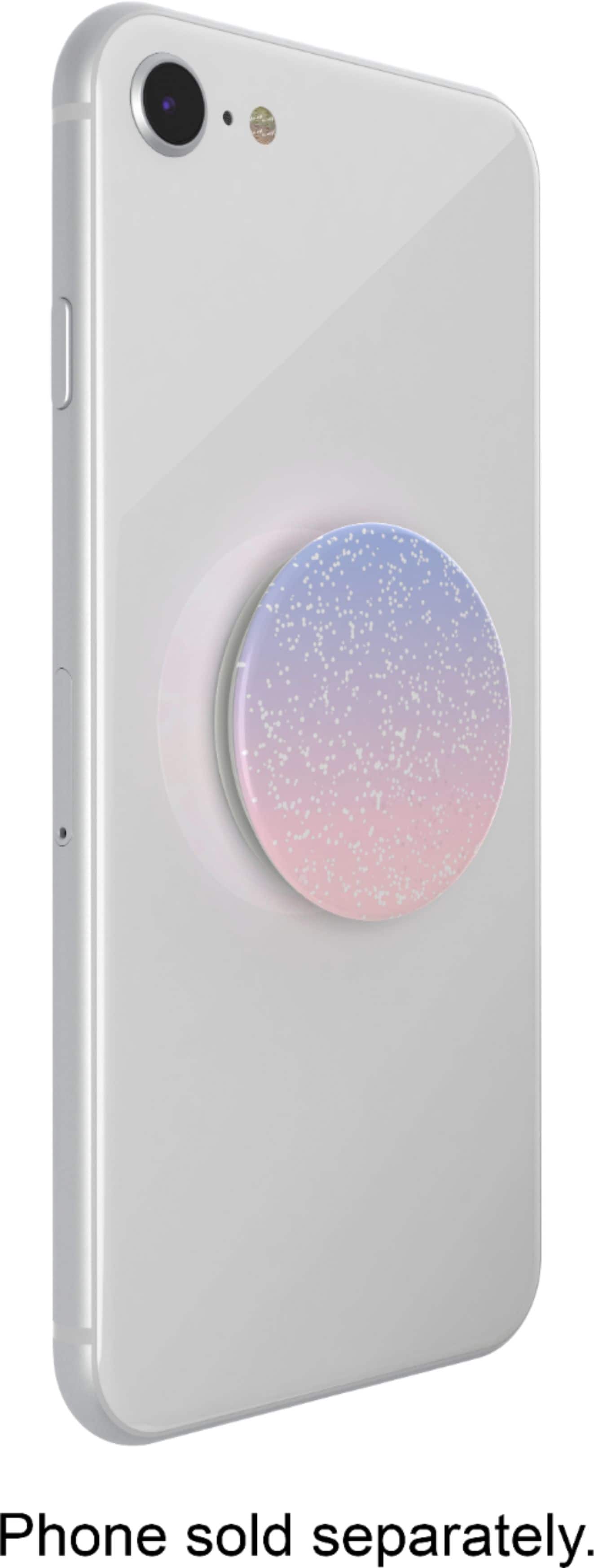 Alt View 12. PopSockets - PopGrip Premium Cell Phone Grip & Stand - Glitter Morning Haze.