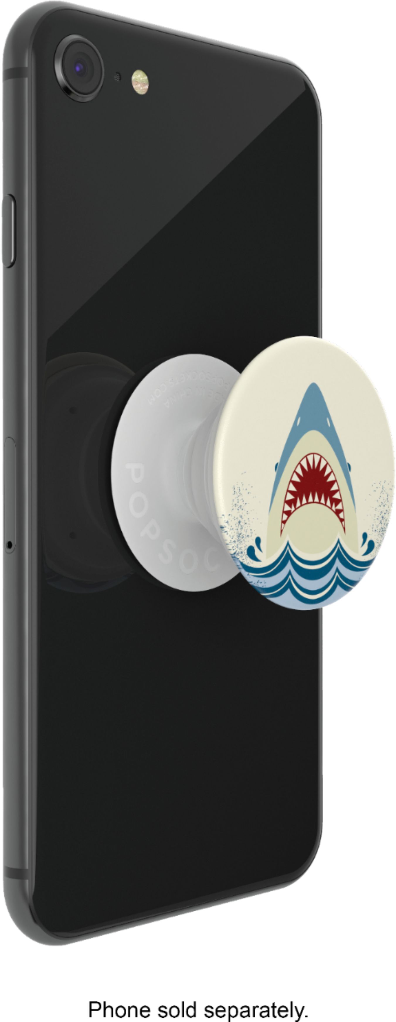  Popsockets Multi-Function Phone Stands Shark Mouth PopSockets  PopGrip: Swappable Grip for Phones & Tablets : Cell Phones & Accessories
