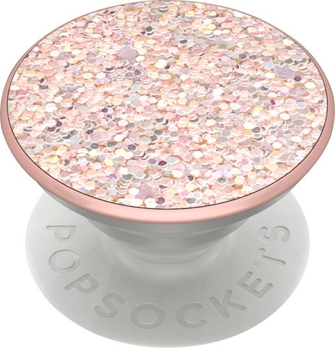 PopSockets - PopGrip Premium Cell Phone Grip and Stand - Sparkle Rose