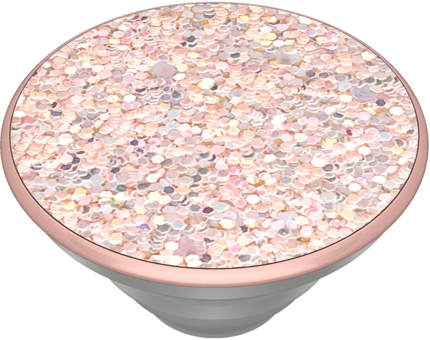 Alt View 14. PopSockets - PopGrip Premium Cell Phone Grip and Stand - Sparkle Rose.