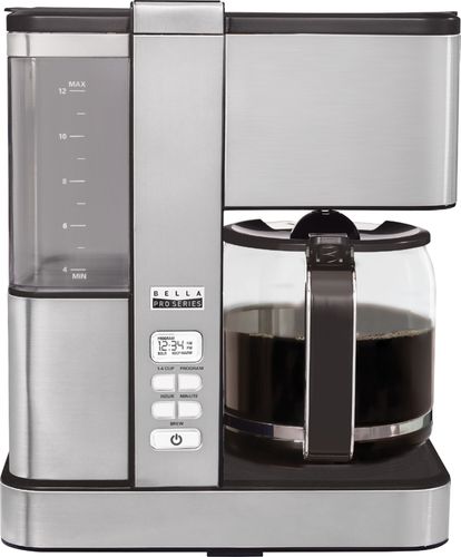 (63% OFF Deal) Bella Pro Series Flavor Infusion 12 Cup Coffee Maker $29.99