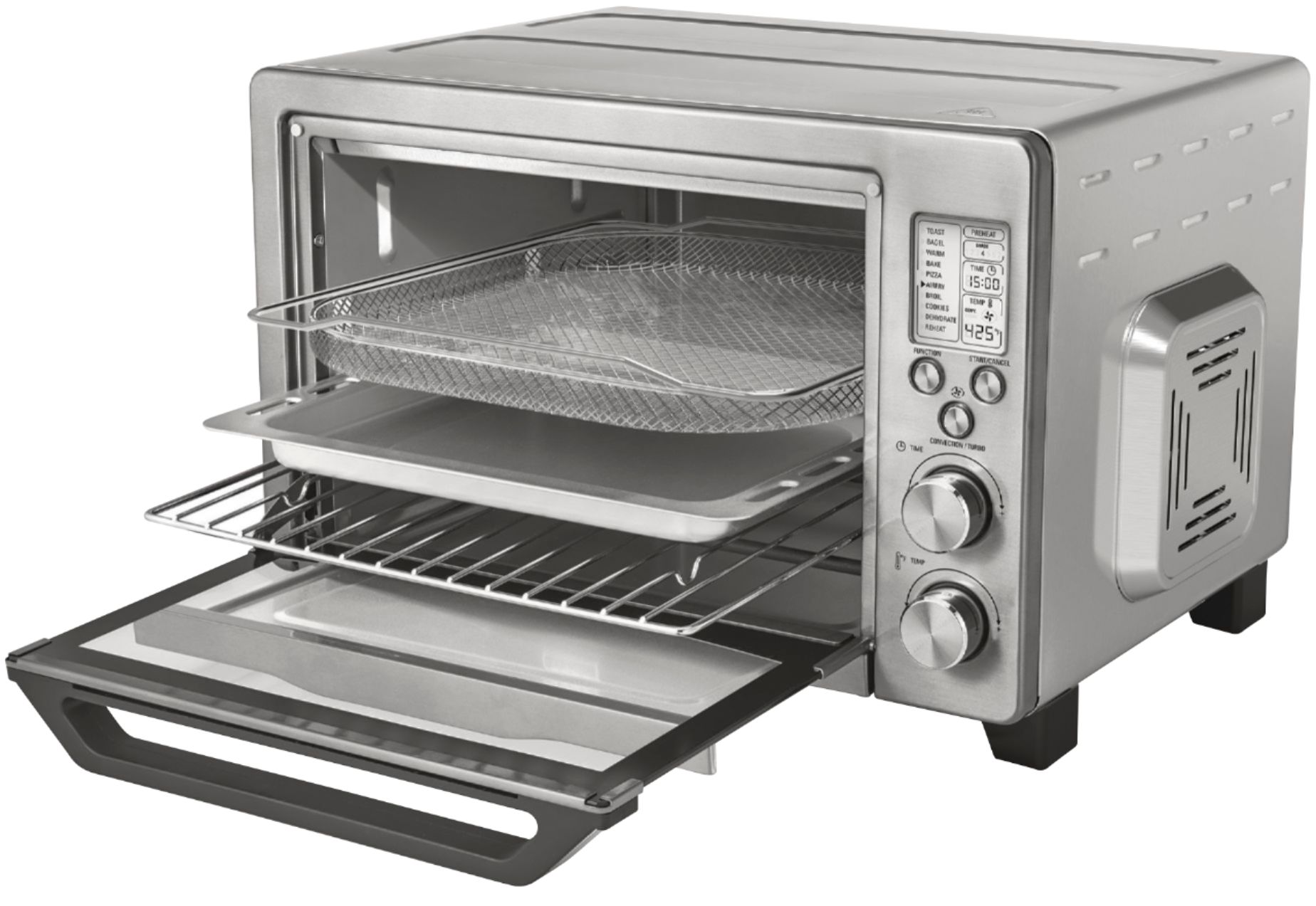 Russell Hobbs 220 volts Toaster Oven Air Fryer Convection Oven Bake Grill  Stainless Steel Stainless Steel 220v 240 volt 1500 Watts 26095