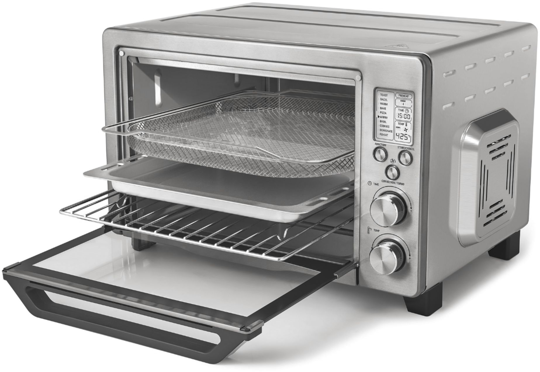 Rent to Own Bella Bella Pro Series - 12-in-1 6-Slice Toaster Oven + 33-qt. Air  Fryer with French Doors - Stainless Steel at Aaron's today!