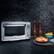 Alt View 20. Bella - Pro Series 6-Slice Toaster Oven Air Fryer - Stainless Steel.