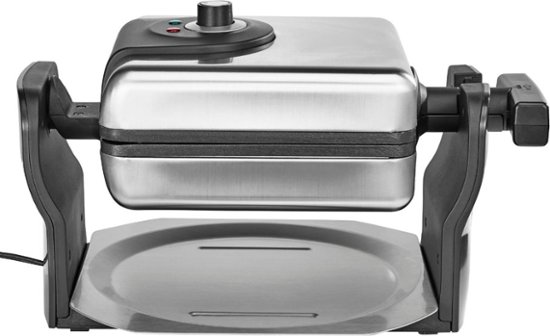 Bella Pro Series – Pro Series 4-Slice Rotating Waffle Maker – Stainless Steel