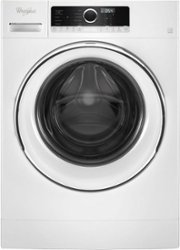 Whirlpool - 2.3 Cu. Ft. High Efficiency Stackable Front Load Washer with Detergent Dosing Aid - White - Front_Zoom