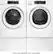 Alt View 6. Whirlpool - 2.3 Cu. Ft. High Efficiency Stackable Front Load Washer with Detergent Dosing Aid - White.