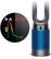 Alt View 12. Dyson - HP04 Pure Hot + Cool 800 Sq. Ft. Smart Tower Air Purifier, Heater and Fan - Iron/Blue.