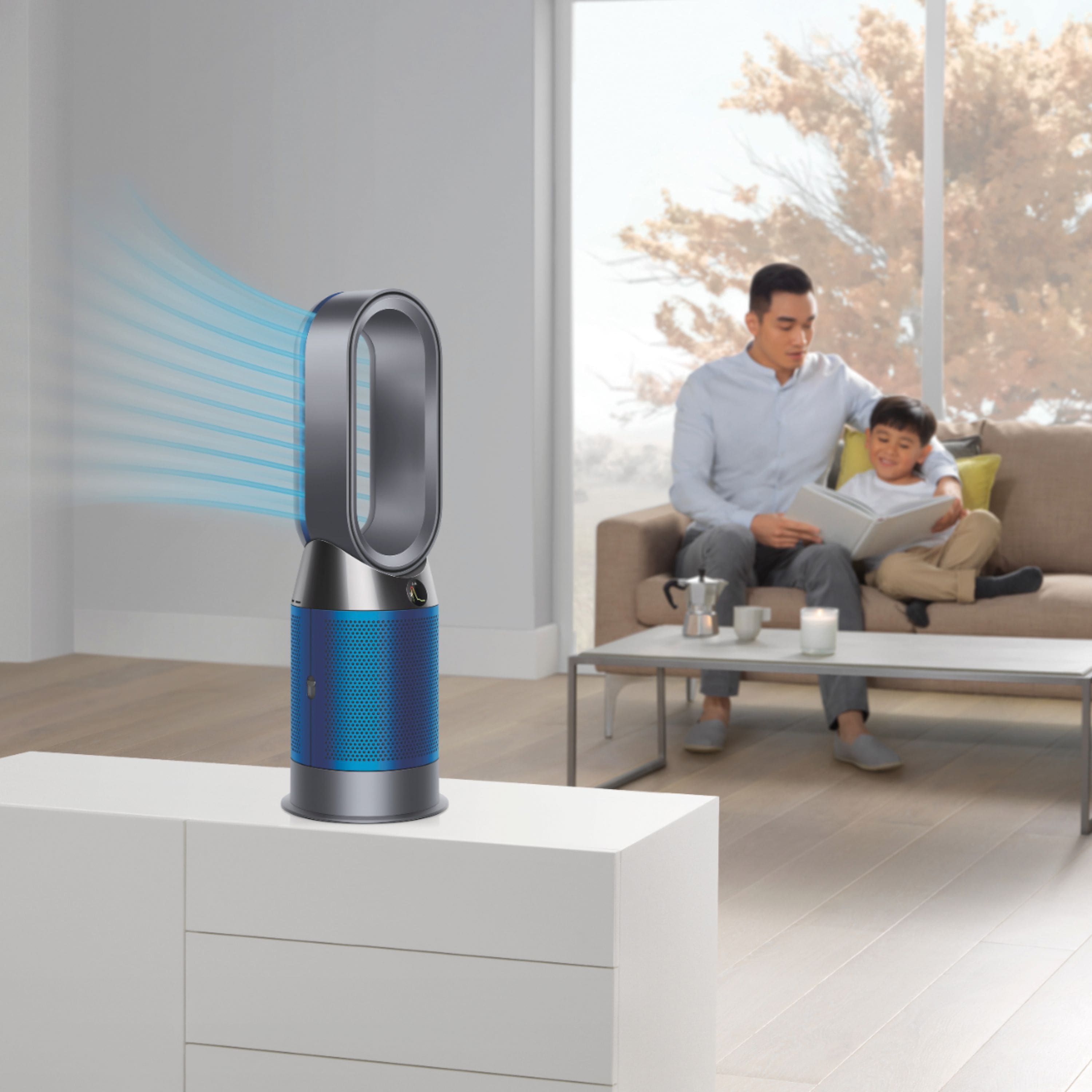 Best Buy: Dyson HP04 Pure Hot + Cool 800 Sq. Ft. Smart Tower Air