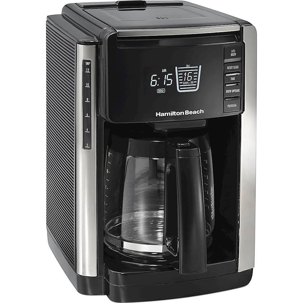 Hamilton Beach - 12-Cup Coffee Maker - Black