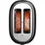 Alt View 12. Hamilton Beach - 2-Slice Wide-Slot Toaster - Black.