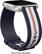 Alt View 12. Fitbit - Woven Hybrid Watch Strap for Fitbit Versa - Pink Navy.