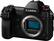 Left. Panasonic - LUMIX S1R Mirrorless Camera (Body Only) - Black.