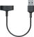 Front. Fitbit - Charging Cable for Fitbit Inspire/Inspire HR and Ace 2 - Black.