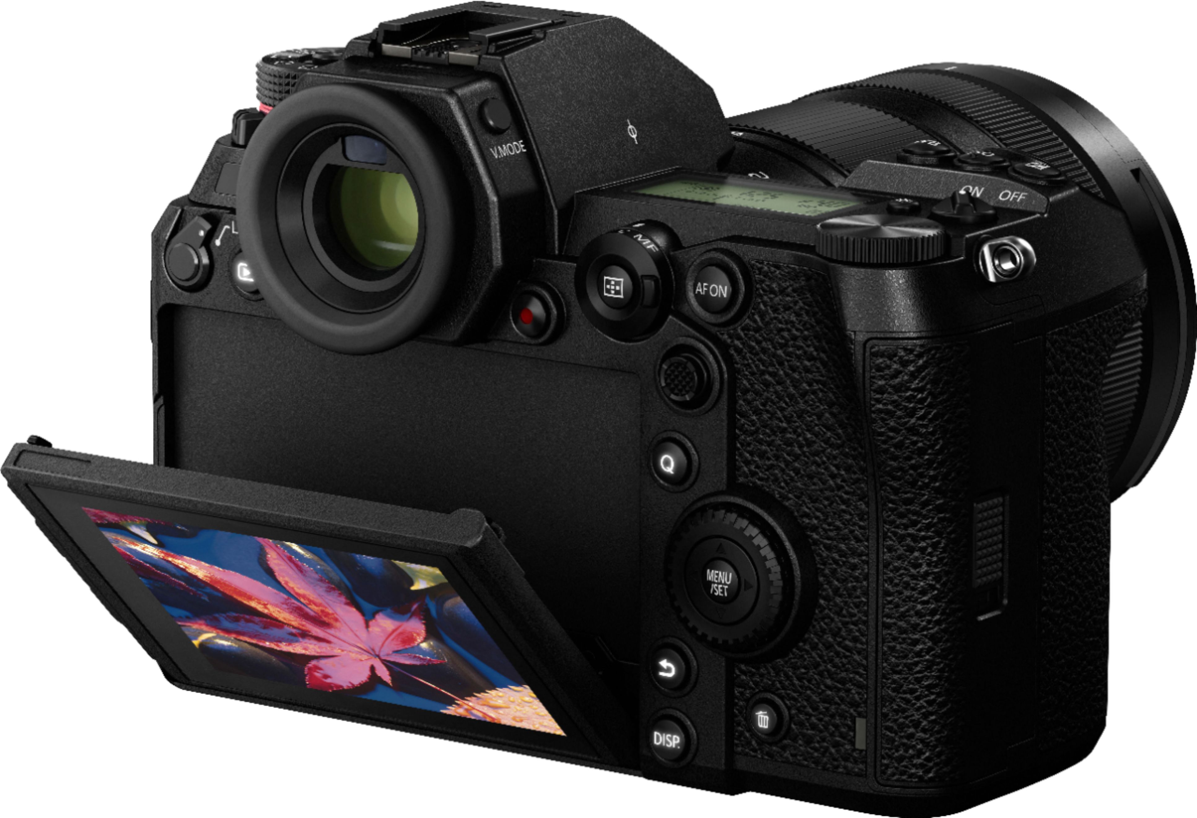 extreem spectrum extase Panasonic LUMIX S1 Mirrorless Full-Frame 4K Photo Digital Camera with  24-105mm F4 L-Mount Lens Black DC-S1MK - Best Buy