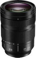 LUMIX S 24-105mm F4 Standard Zoom Lens for Panasonic LUMIX S Series Cameras, S-R24105 - Front_Zoom