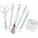 Alt View 11. Cricut - Essential Tool 7-Piece Trimmer Set - Mint.
