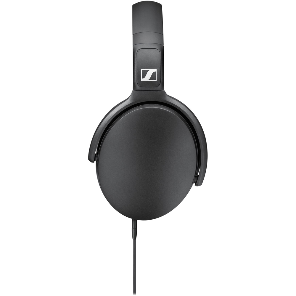 Angle View: Sennheiser - HD 400S Wired Over-the-Ear Headphones - Black