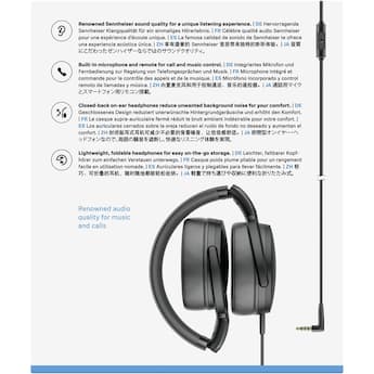 Sennheiser HD 400S Wired Over the Ear Headphones Black - Best Buy Sennheiser HD 400S Wired Over the Ear Headphones Black - Best Buy