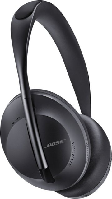 Front Zoom. Bose - Headphones 700 Wireless Noise Cancelling Over-the-Ear Headphones - Triple Black.