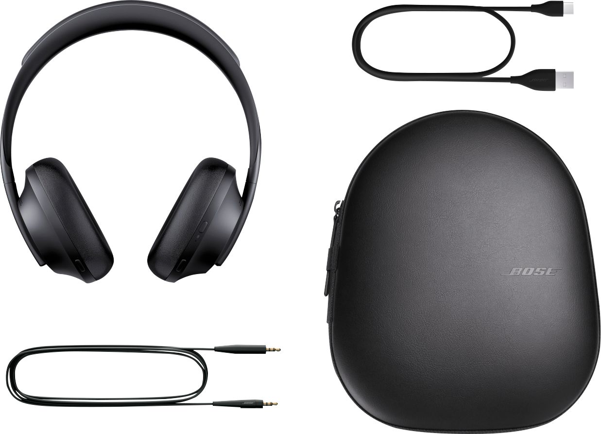 700 Wireless Noise Cancelling Over-the-Ear Headphones Triple Black 794297-0100 - Best Buy