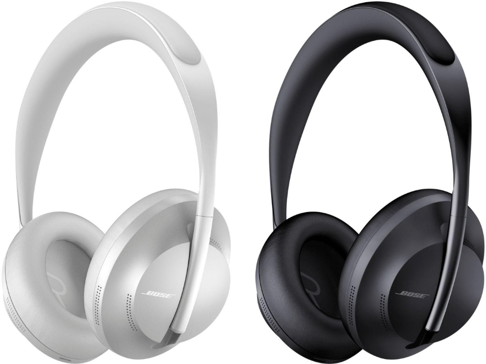 Best Buy: Bose Headphones 700 Wireless Noise Cancelling Over-the-Ear  Headphones Luxe Silver 794297-0300