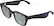Angle. Bose - Frames Alto Large — Classic Angular Bluetooth Audio Sunglasses - Black.