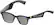 Alt View 12. Bose - Frames Alto Large — Classic Angular Bluetooth Audio Sunglasses - Black.