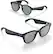 Alt View 21. Bose - Frames Rondo — Round Bluetooth Audio Sunglasses - Black.