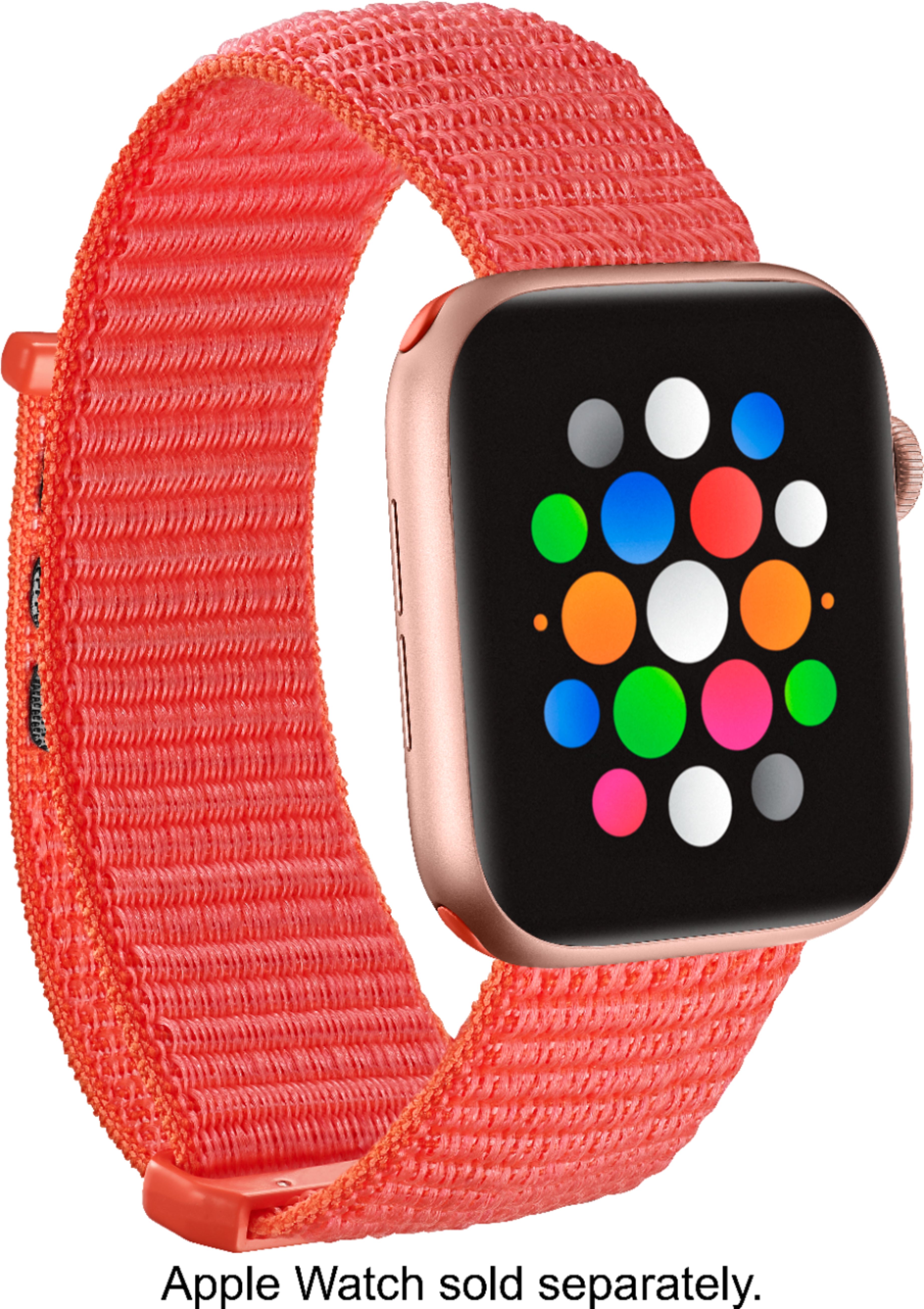 Modal™ Silicone Band for Apple Watch 42, 44, 45mm (Series 1-8) and Apple  Watch Ultra 49mm Neon Pink MD-AWBSNPK44 - Best Buy